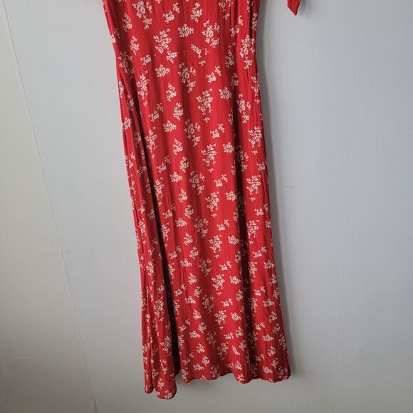 Reformation  womens Floral Midi Meredith Dress size 10 Fairy - Picture 4 of 8